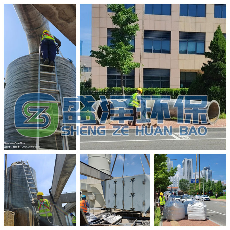 高溫下的堅(jiān)守 | 工地作業(yè)忙，炎炎夏日?qǐng)?jiān)持作業(yè)，為盛澤環(huán)保一線施工人員點(diǎn)贊！