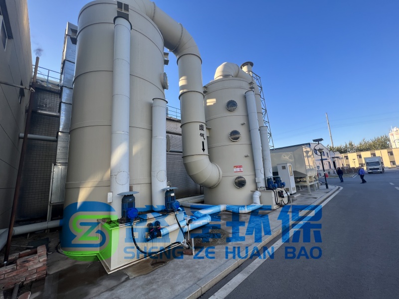 養(yǎng)雞場二級噴淋法去除異味